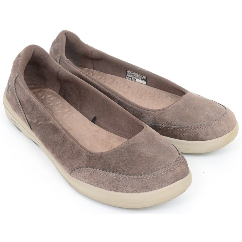 Skechers Women's 8.5 Air Cooled Memory Foam Sneaker Flat Slip-ons Comfort